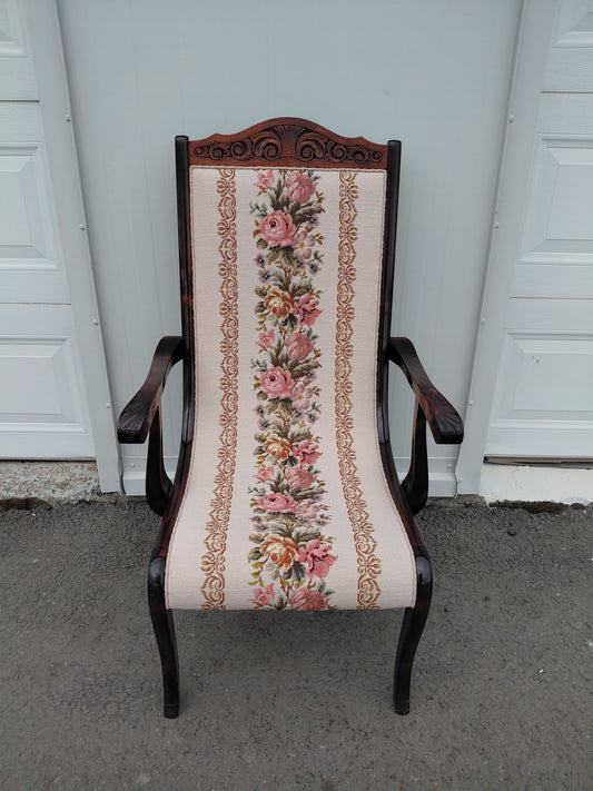 Vintage sleða stóll (1950s)