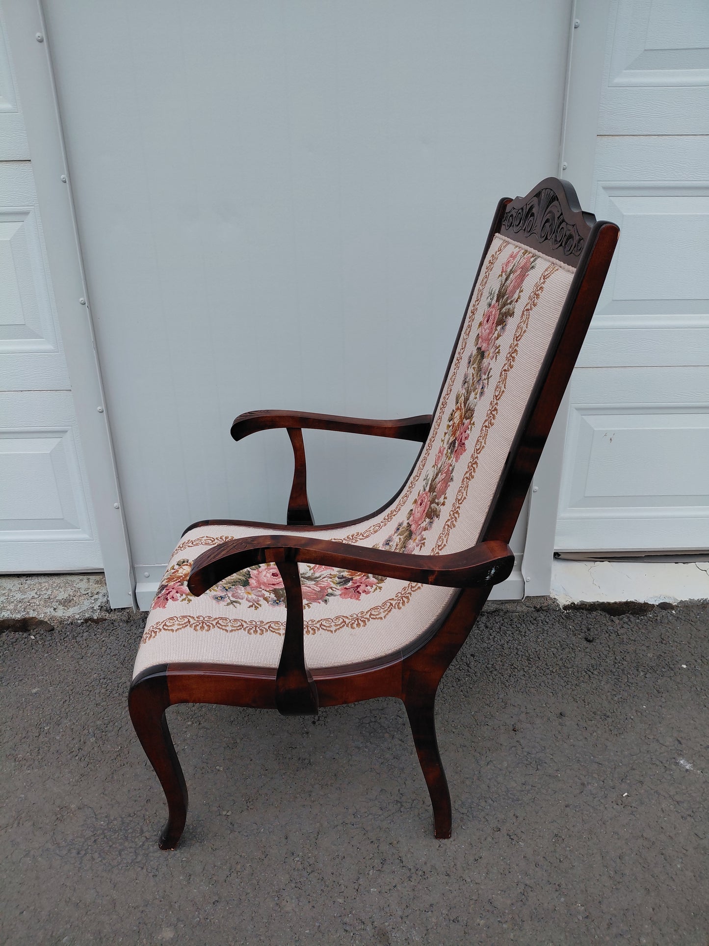 Vintage sleða stóll (1950s)