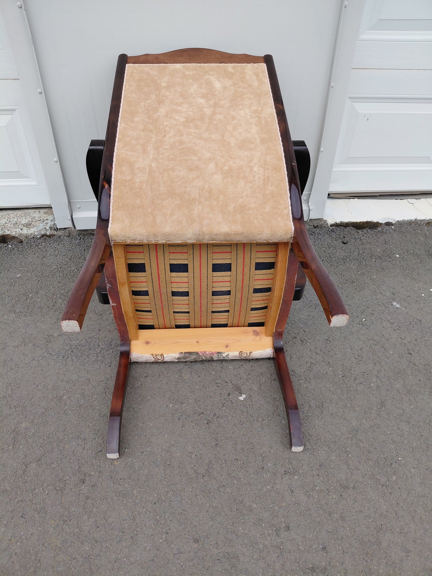 Vintage sleða stóll (1950s)