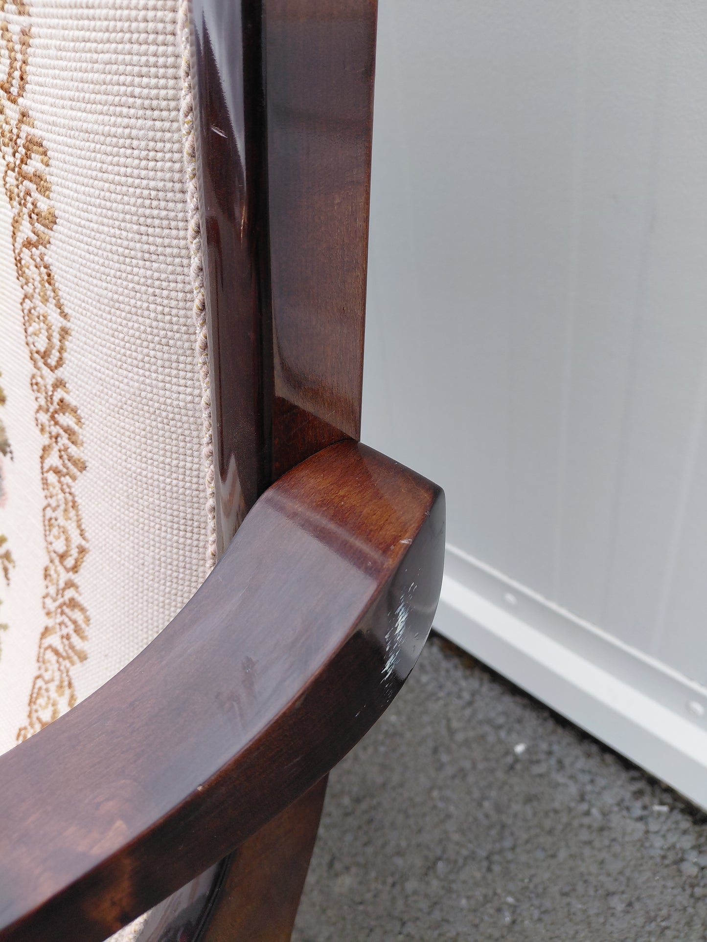 Vintage sleða stóll (1950s)