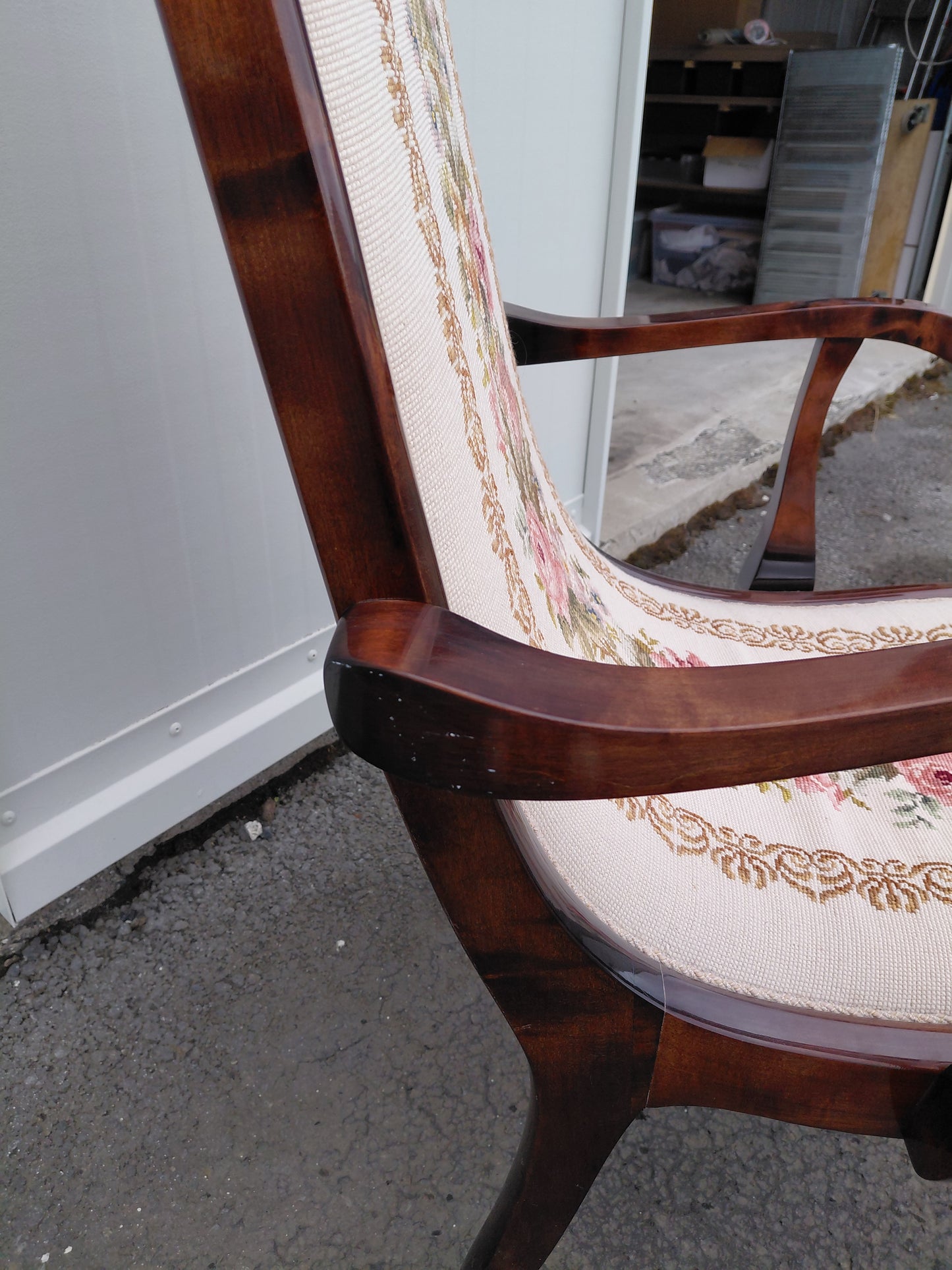 Vintage sleða stóll (1950s)