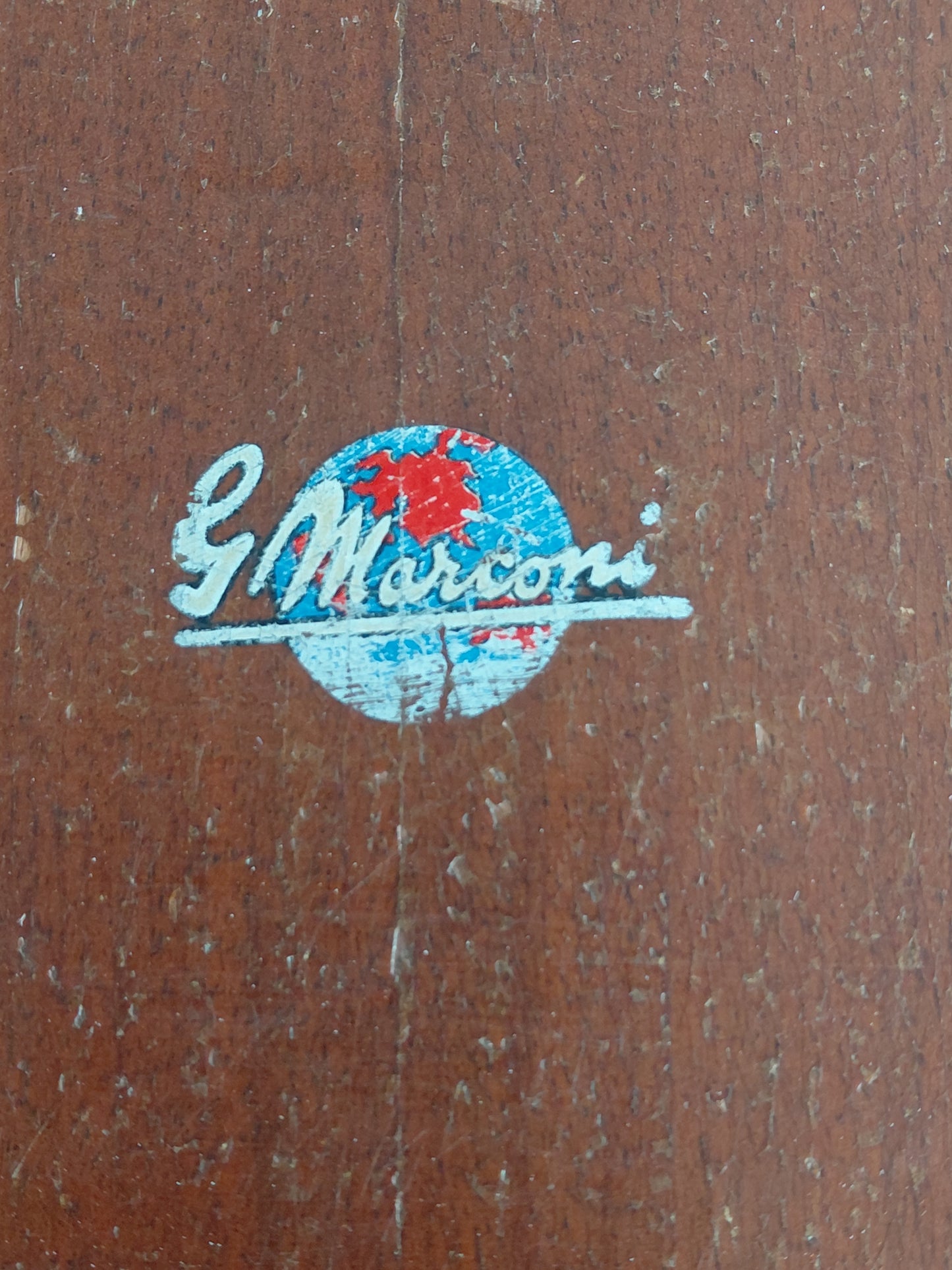 Antík útvarp og plötuspilari í skáp (1930-1940), Marconi