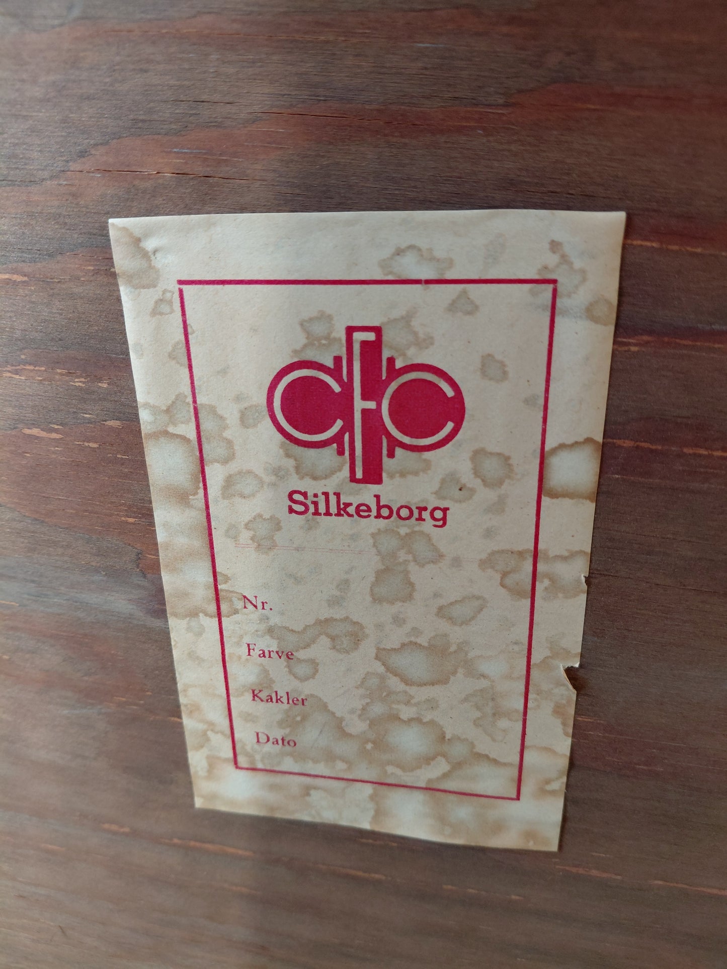 Vintage flísalagt hliðarborð (1960s), CFC Silkeborg