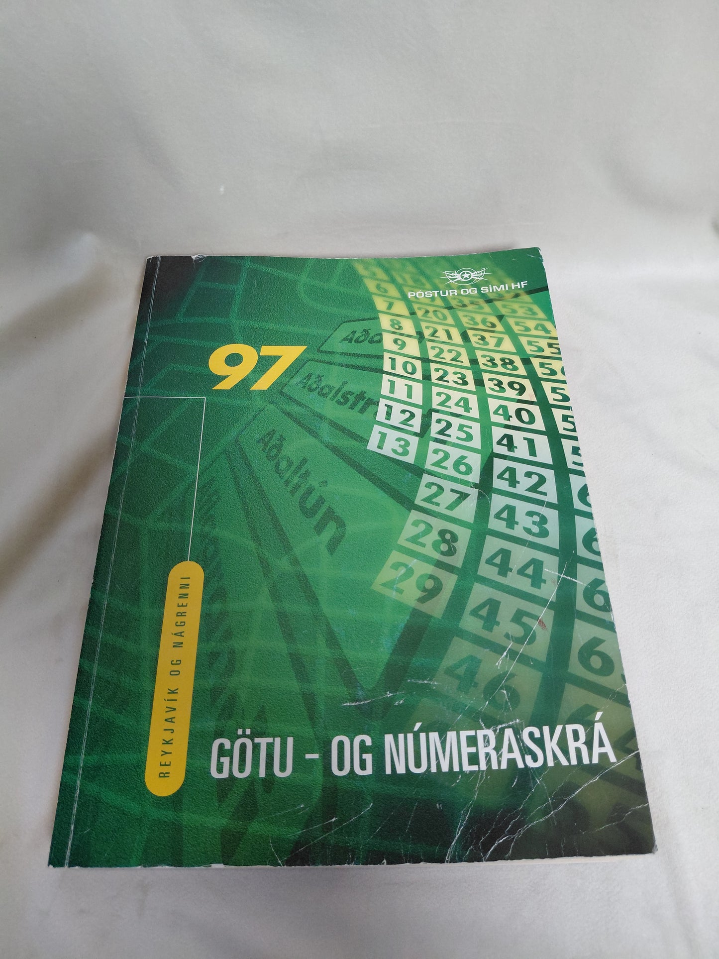 Götu og númeraskrá, Reykjavík og nágreinni 1997
