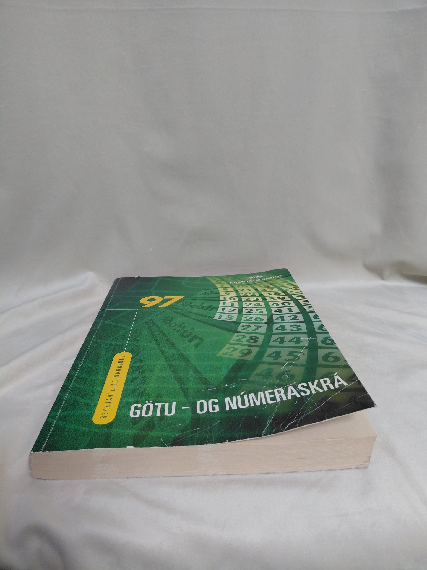 Götu og númeraskrá, Reykjavík og nágreinni 1997