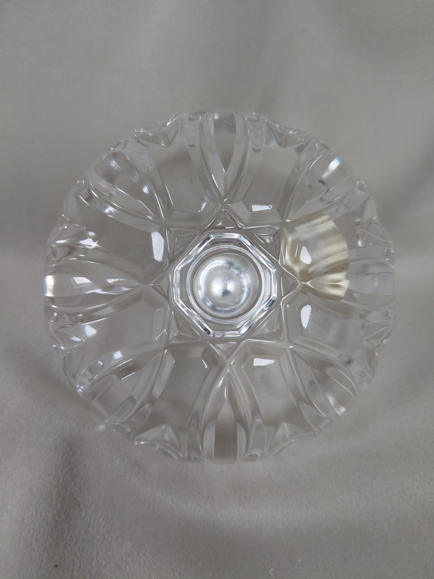 Kristal skartgripaskál með hringastandi, RCR Royal Crystal Rock Italy