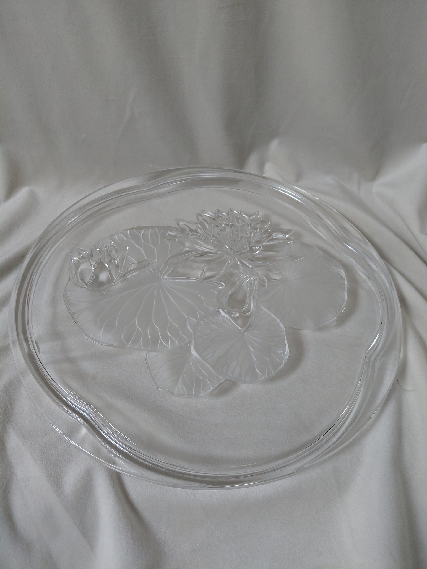 Vintge kökudiskur "Seerose" (Water Lily)" línan (1990s), Original Walther Glas