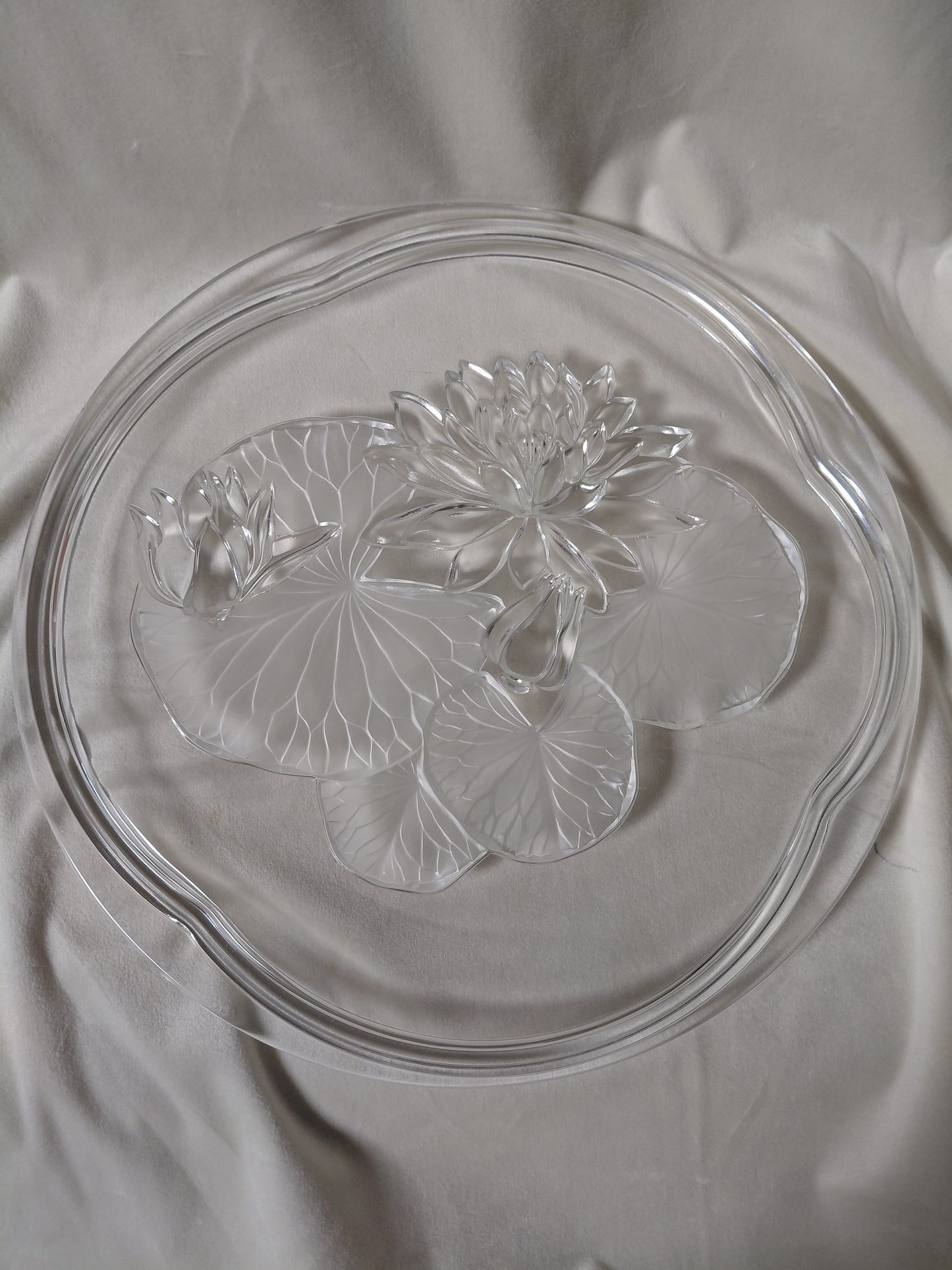 Vintge kökudiskur "Seerose" (Water Lily)" línan (1990s), Original Walther Glas
