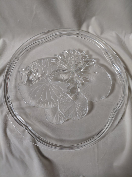 Vintge kökudiskur "Seerose" (Water Lily)" línan (1990s), Original Walther Glas