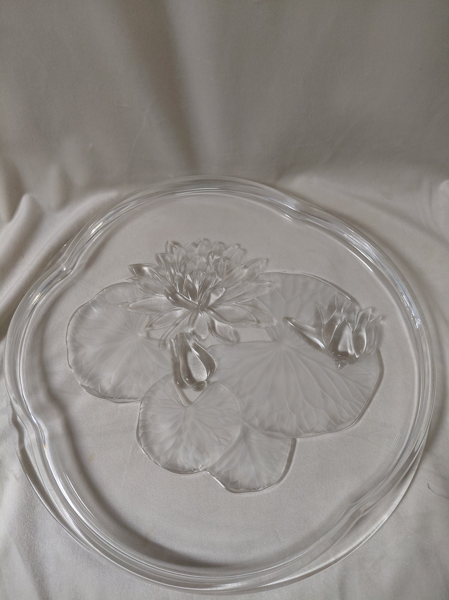 Vintge kökudiskur "Seerose" (Water Lily)" línan (1990s), Original Walther Glas