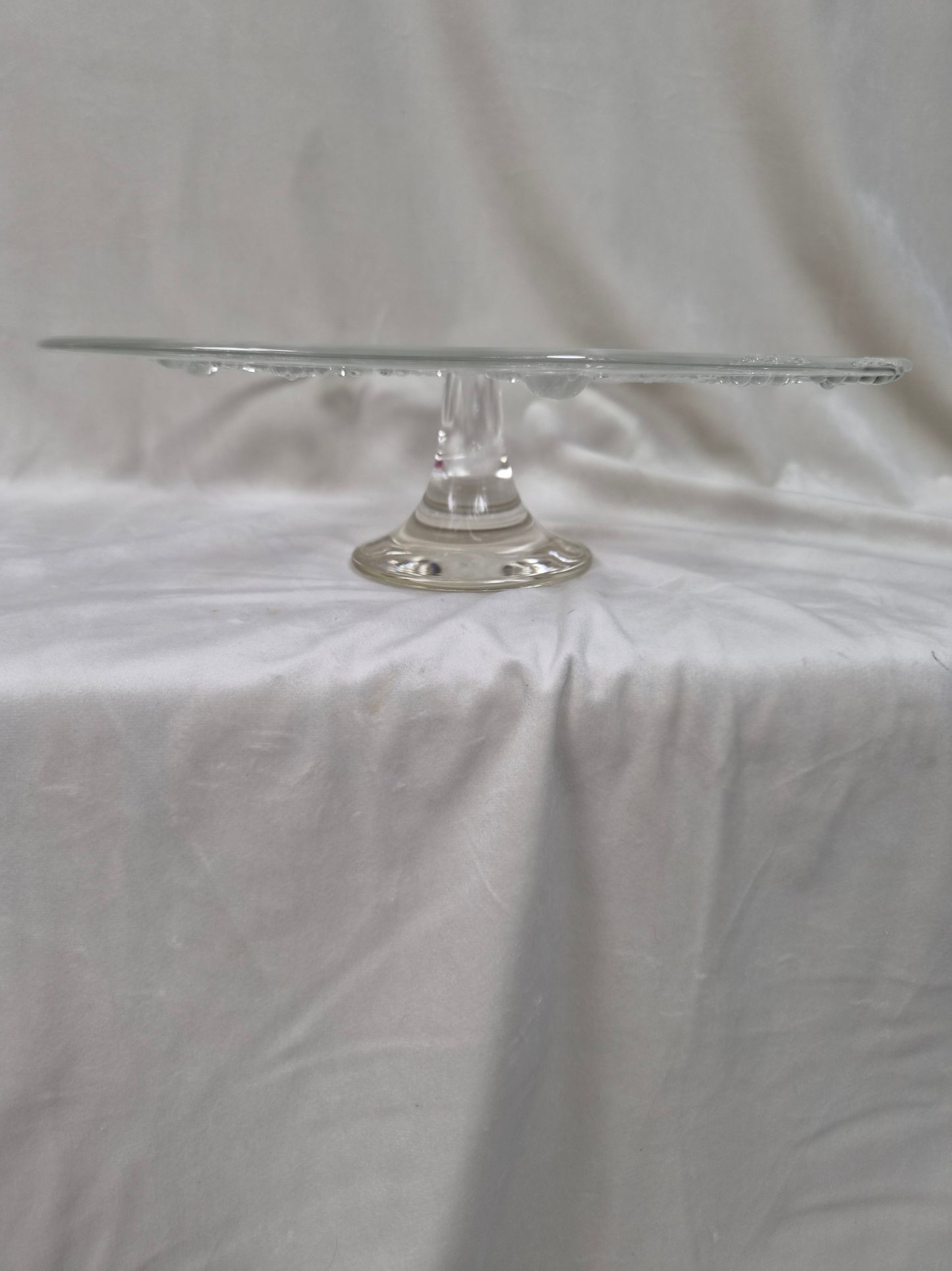 Kristal tertudiskur á fæti "Savoir Vivre" (Ø33 cm), Jardino