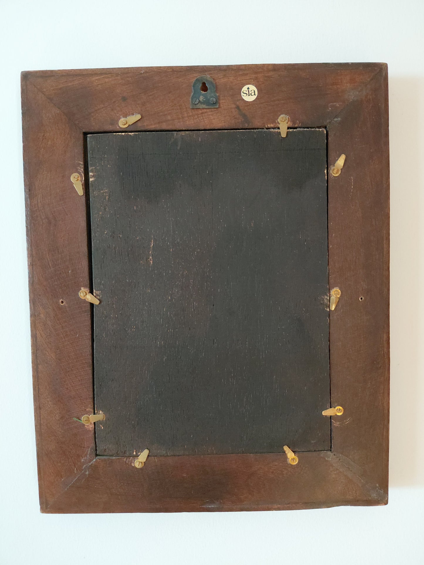 Vintage handgerður spegill 30x37 cm (1990s), Sia