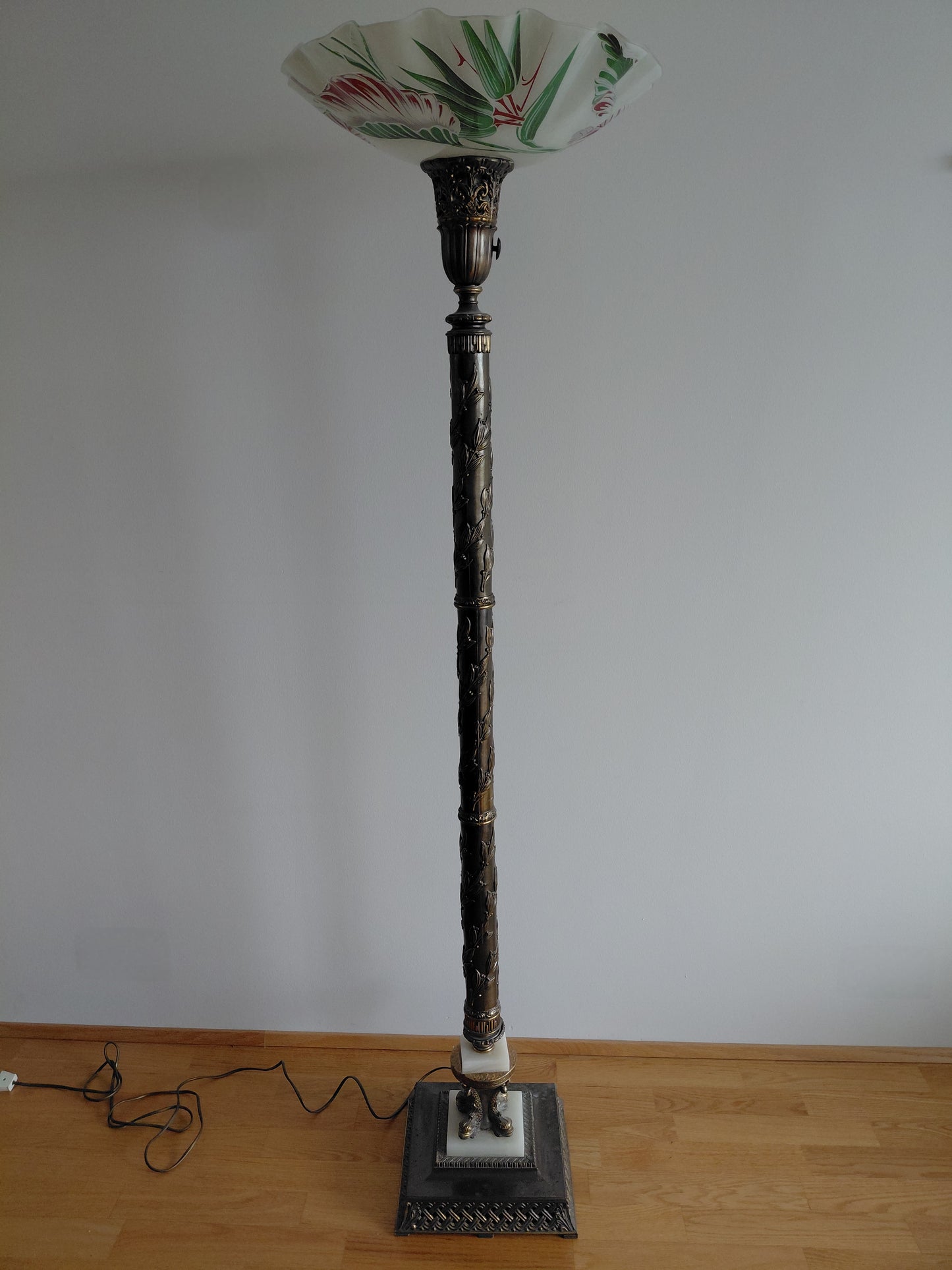 Vintage gólflampi art deco (1930-1950)