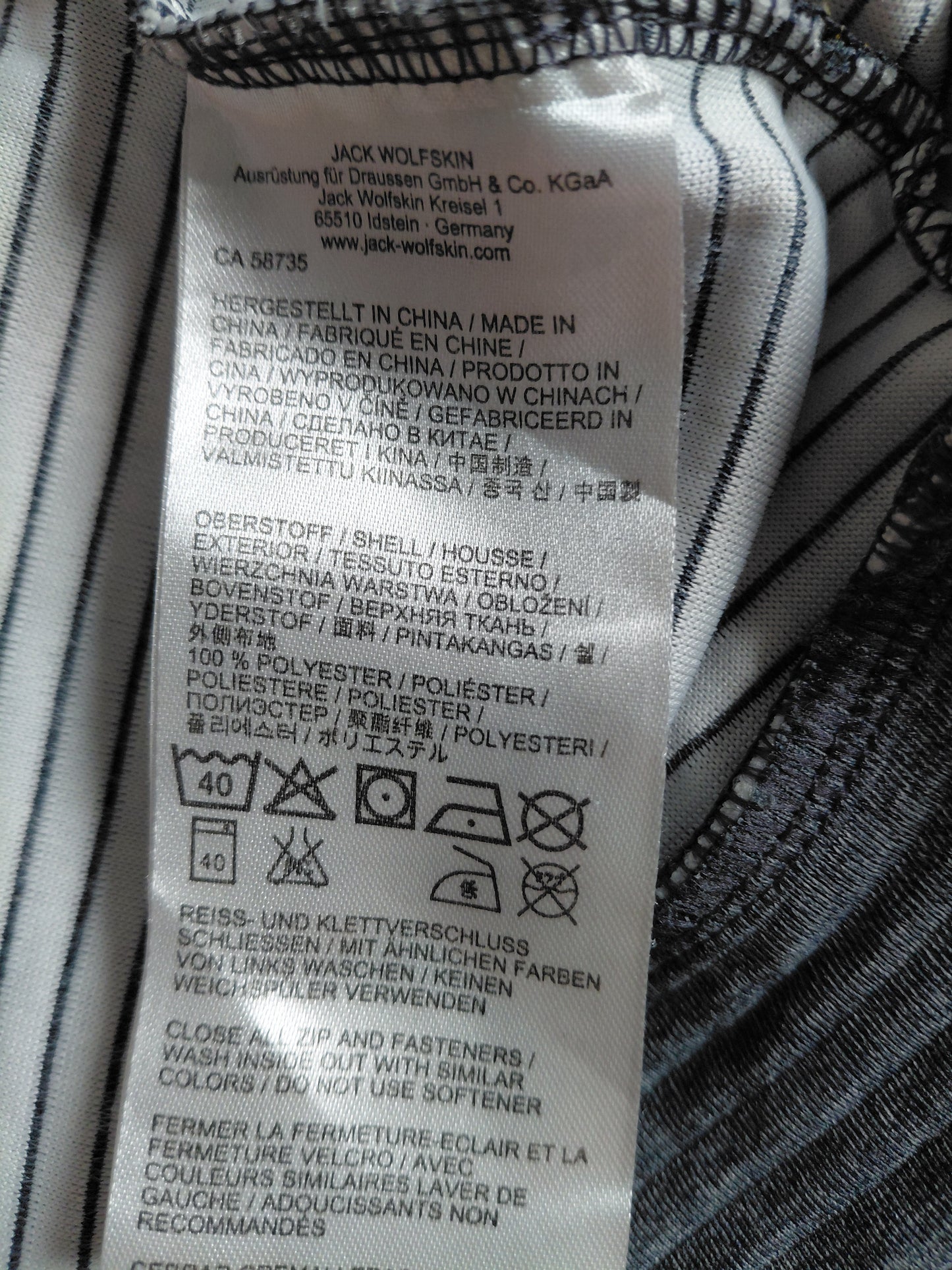 Hettupeysa hálfrennd "Tongari Nanuk Fleece", XL, Jack Wolfskin