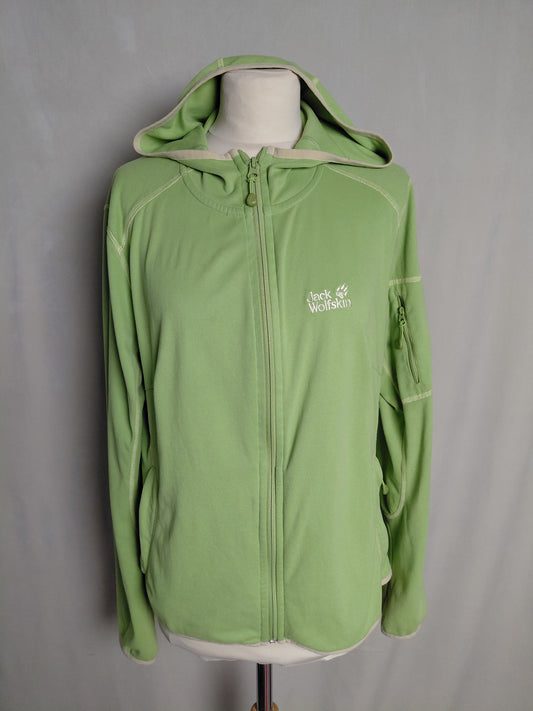 Rennd flís hettupeysa T"ongari Nanuk Fleece", XL, Jack Wolfskin