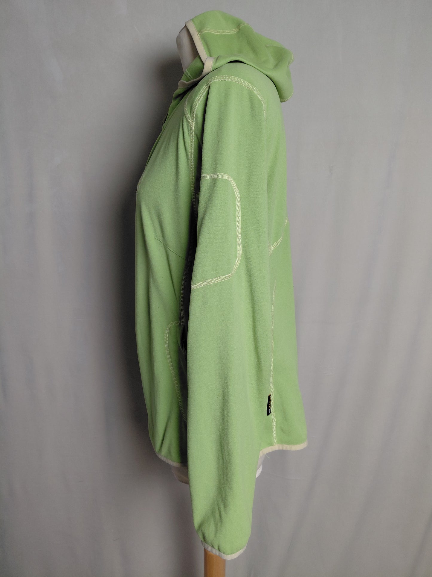 Rennd flís hettupeysa T"ongari Nanuk Fleece", XL, Jack Wolfskin