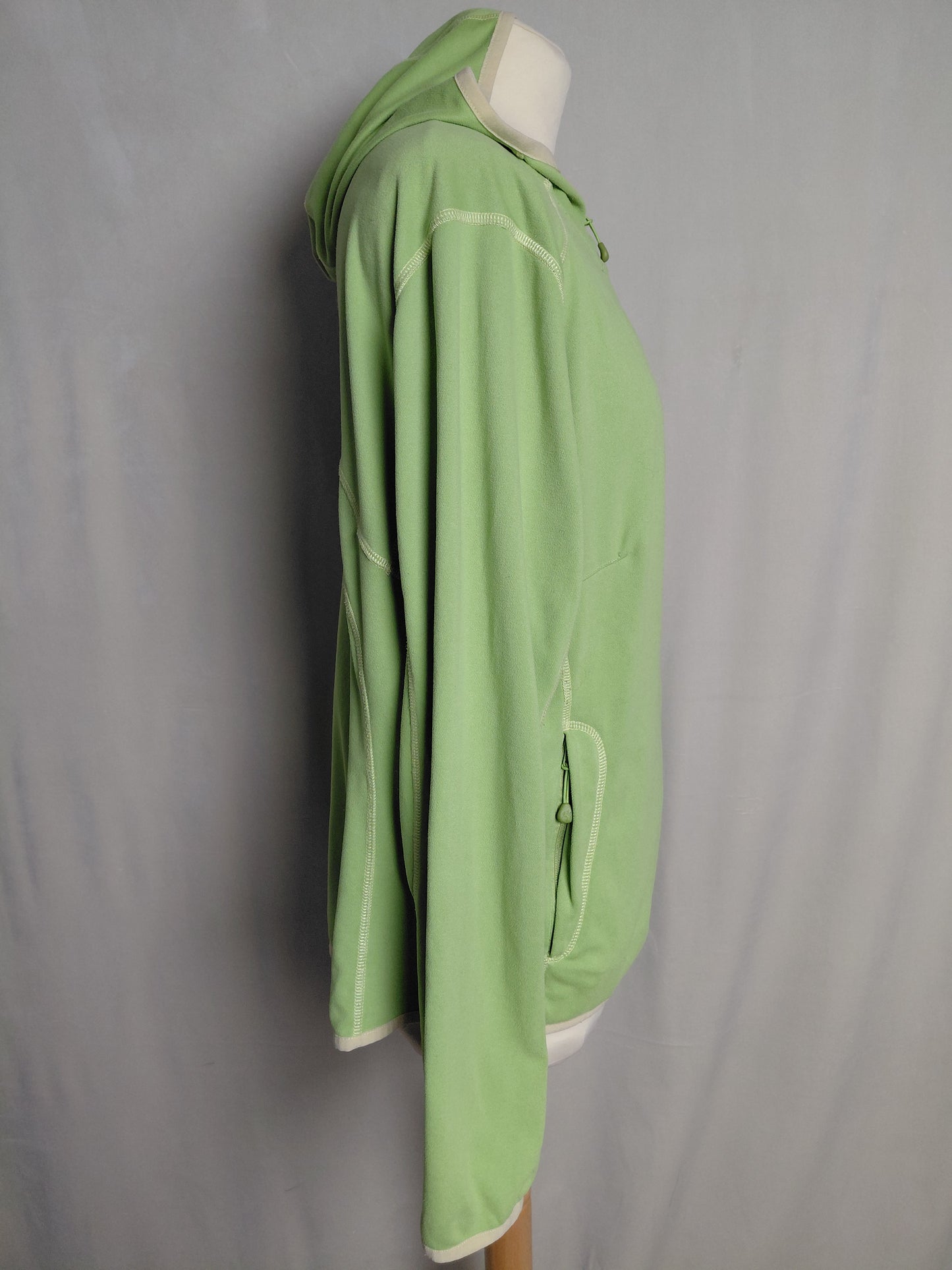 Rennd flís hettupeysa T"ongari Nanuk Fleece", XL, Jack Wolfskin