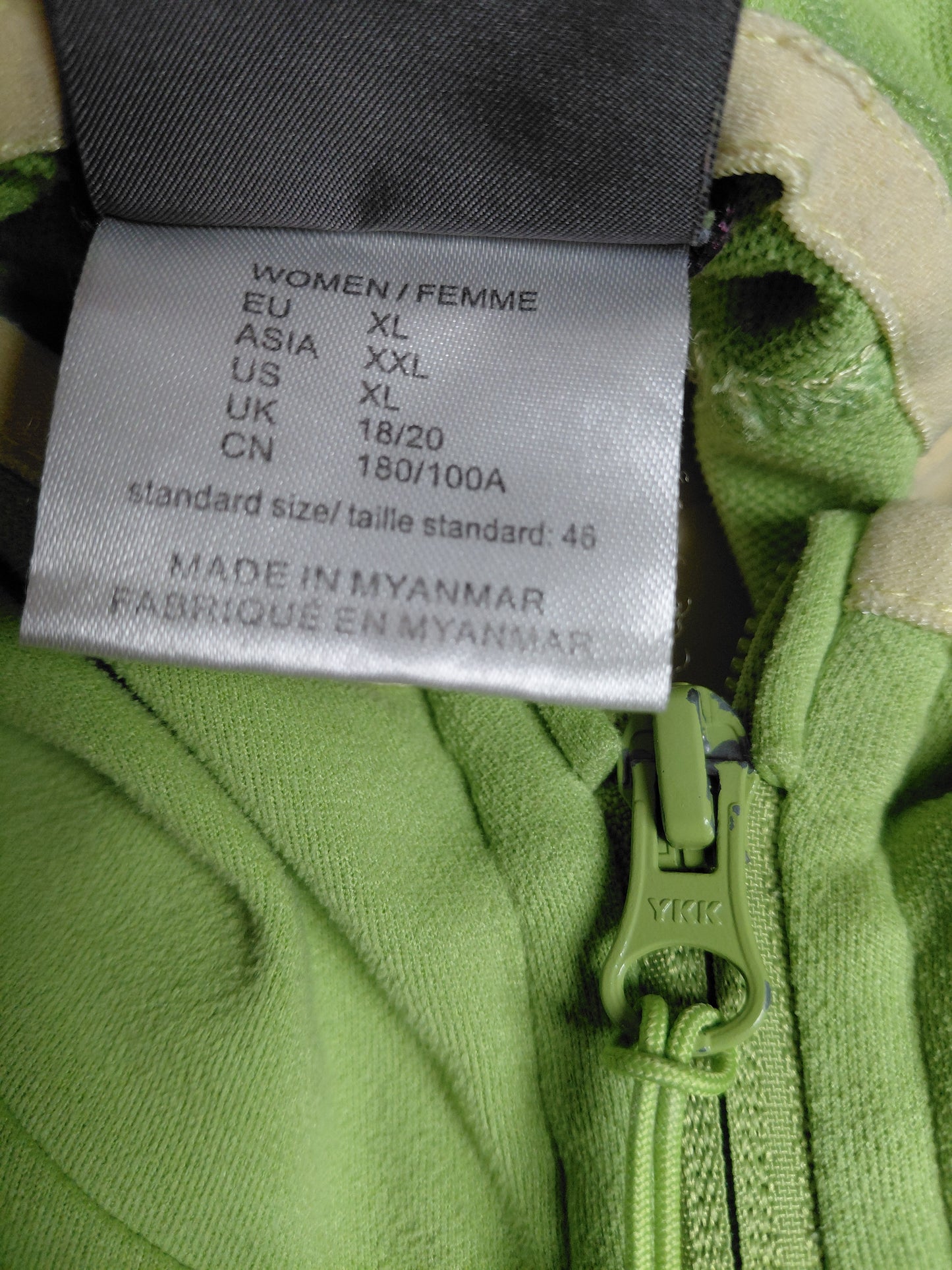Rennd flís hettupeysa T"ongari Nanuk Fleece", XL, Jack Wolfskin