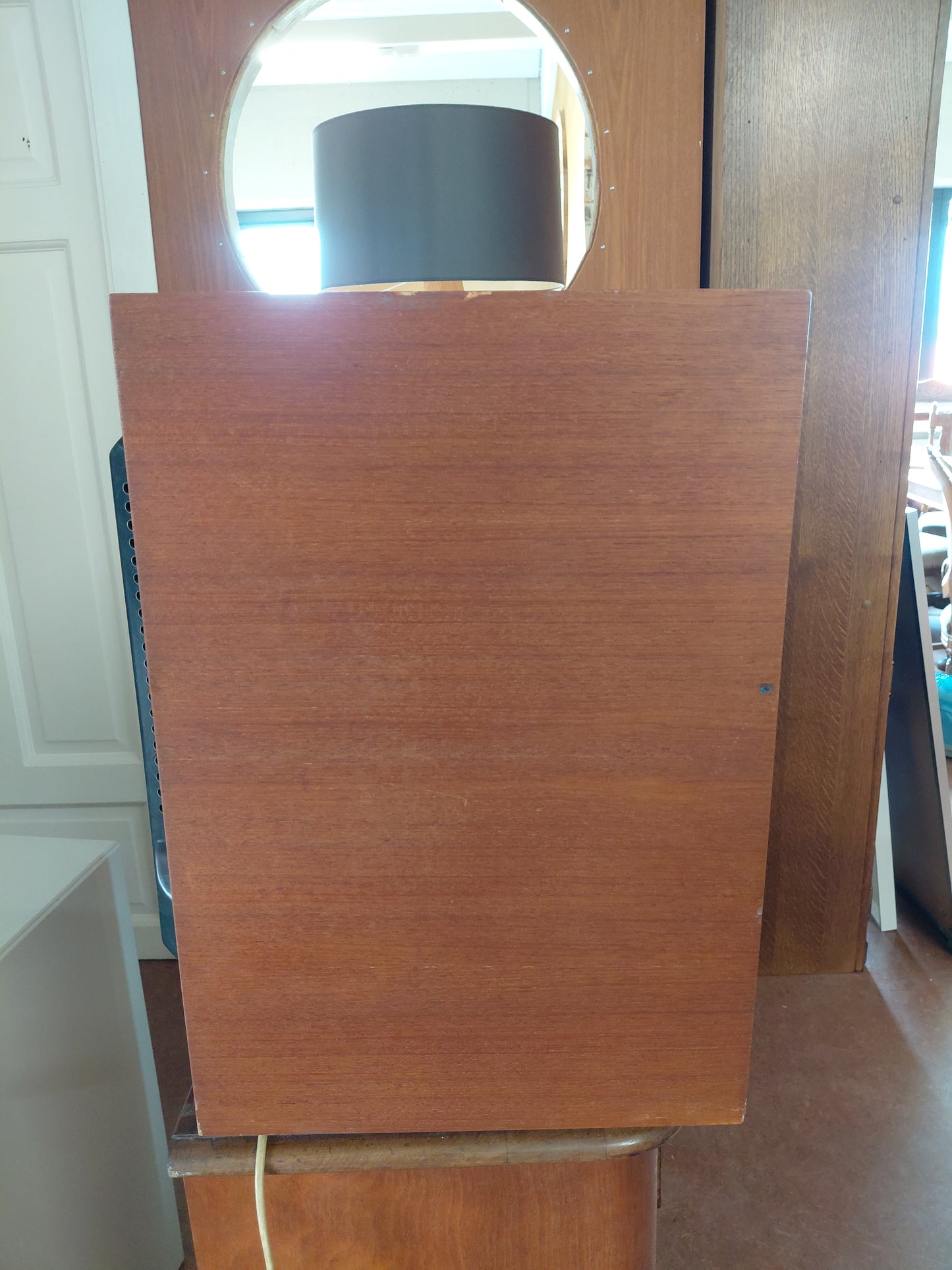Vintage svarthvítt sjónvarp í tekk ramma Beovision 1200 (1967), Bang & Olufsen