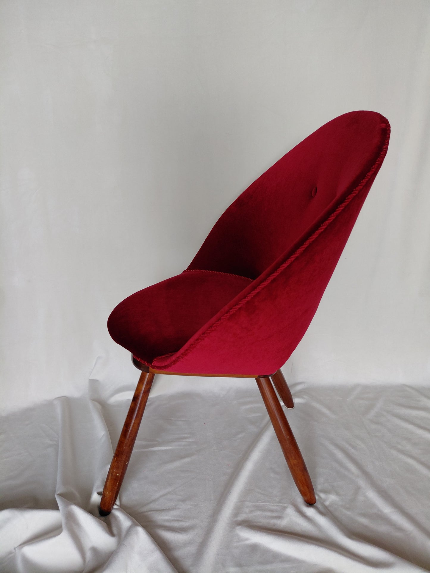 Vintage pilou stóll (1950s), Sænsk hönnun
