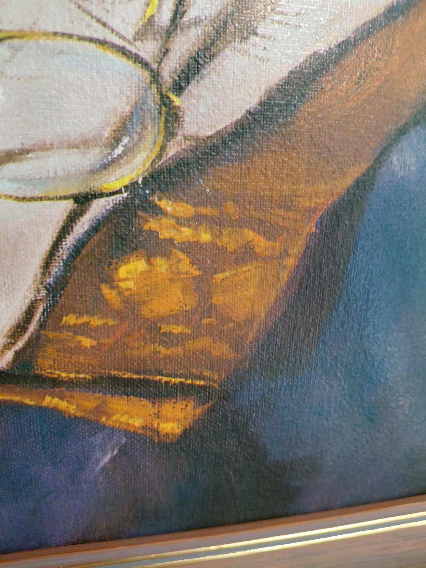 Canvas prentun af fiðlu, Heinrich Rudolf-Ulbricht