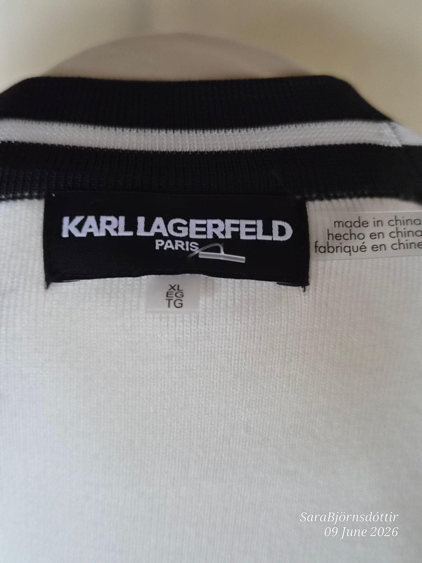 Jakkapeysa - sett (ónotaður 2023-2024), XL, Karl Lagerfeld