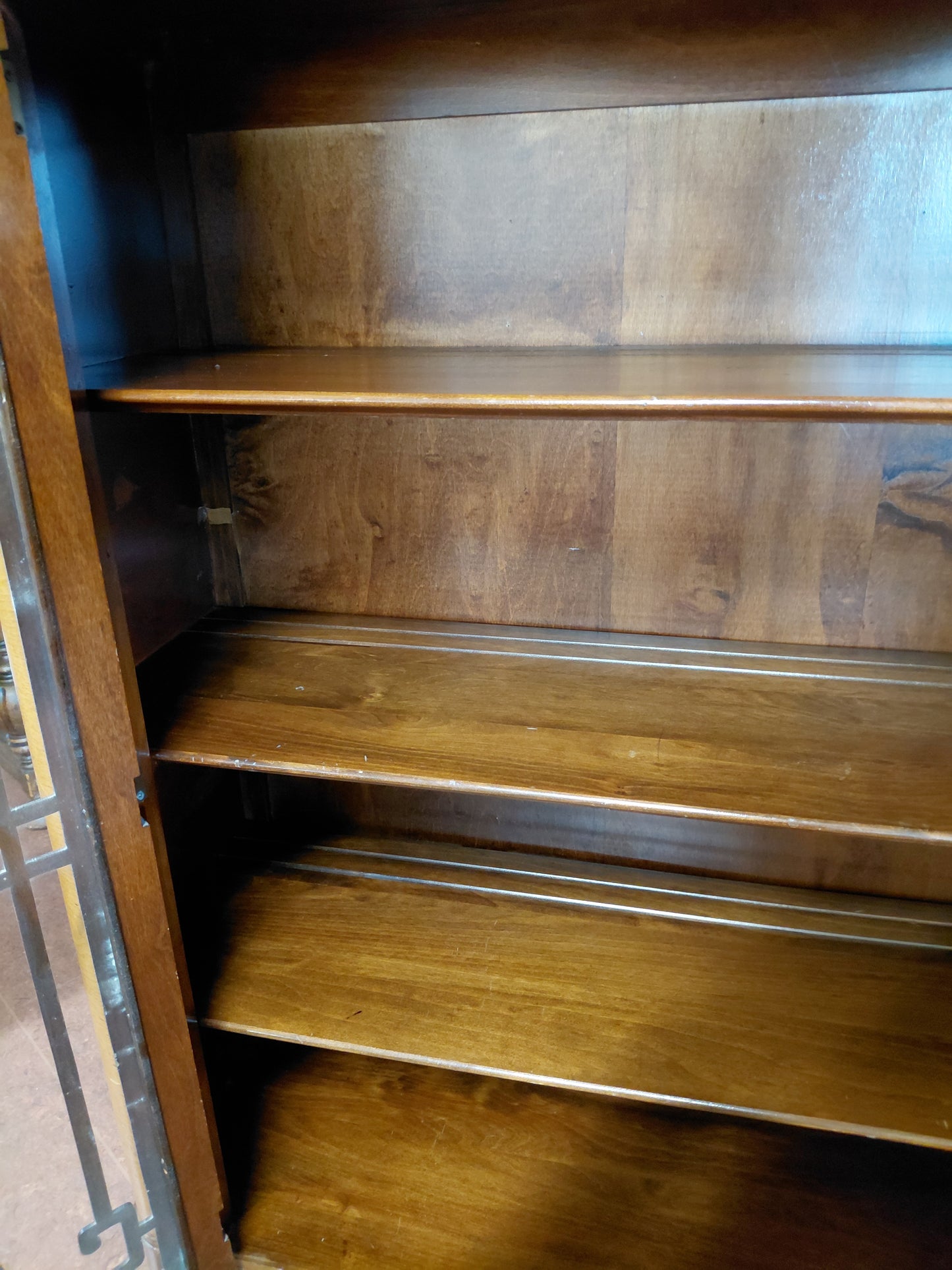 Vintage bóka glerskápur art deco (1960 eða eldri)