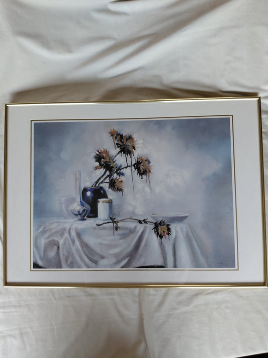 Litographie "Blái vasinn" ("Le Vase Bleu"), Marcello Cassinari Vettor