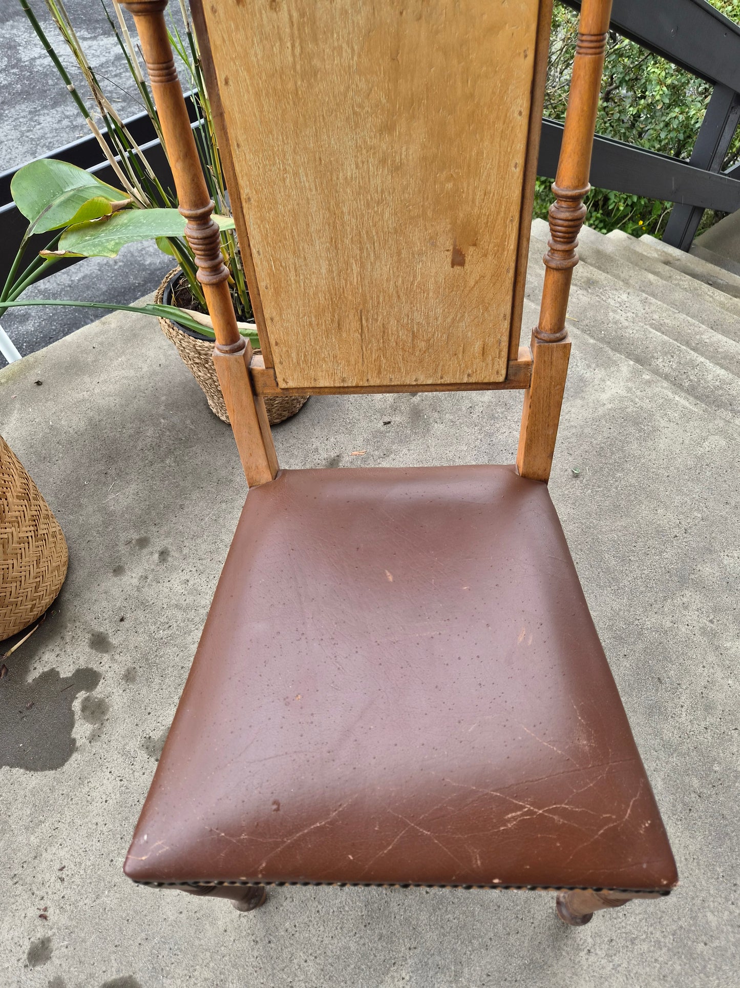 Handsmíðaður stóll, Vintage