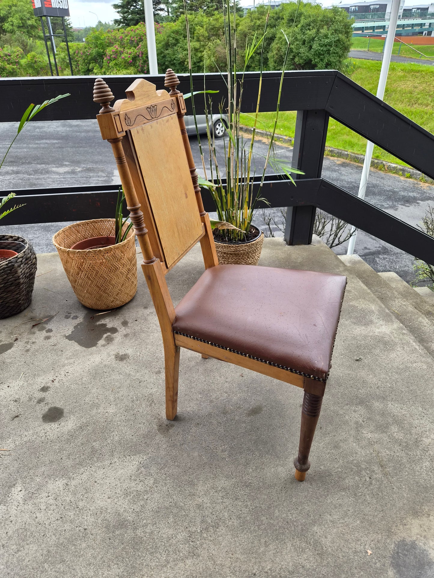 Handsmíðaður stóll, Vintage