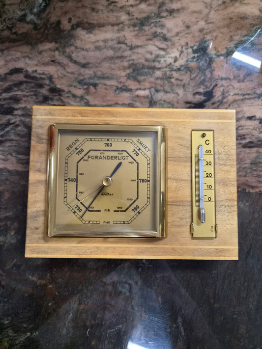 Loftvog, barometer (1960-1970), Fischer (Feingerätebau K. Fischer GmbH)