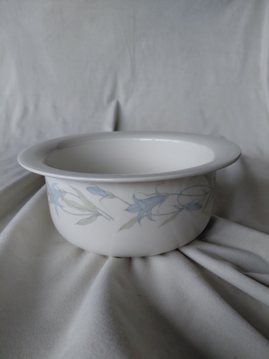 Postulíns salatskál Ø21.5 cm ""Arctica Sinikello/Bluebell" línan, Arabia (Finland)