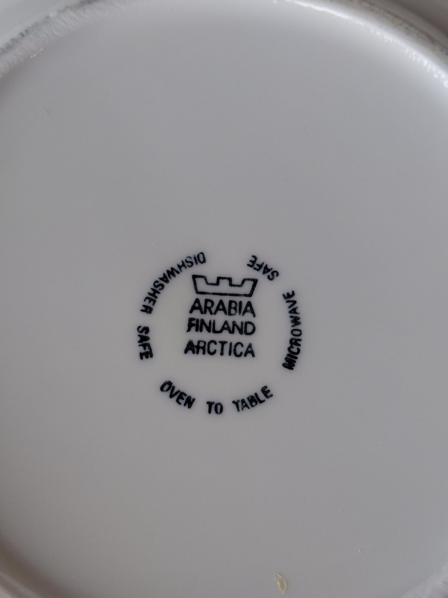 Postulíns meðlætisskálar Ø16 cm ""Arctica Sinikello/Bluebell" línan (seljast stakar), Arabia (Finland)