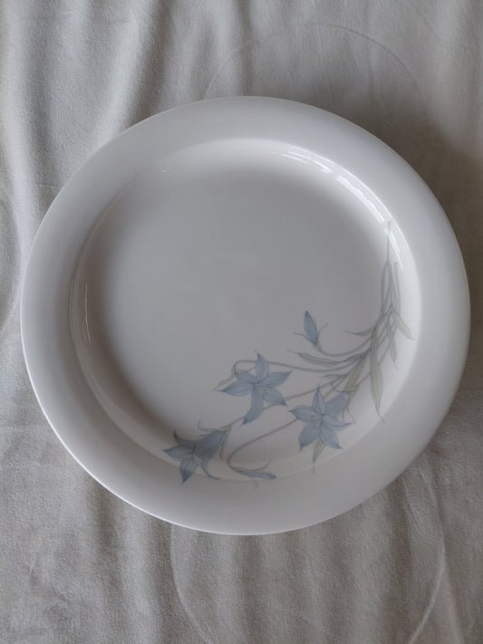 Postulíns forréttadiskar Ø23.5 cm ""Arctica Sinikello/Bluebell" línan (seljast stakir), Arabia (Finland)