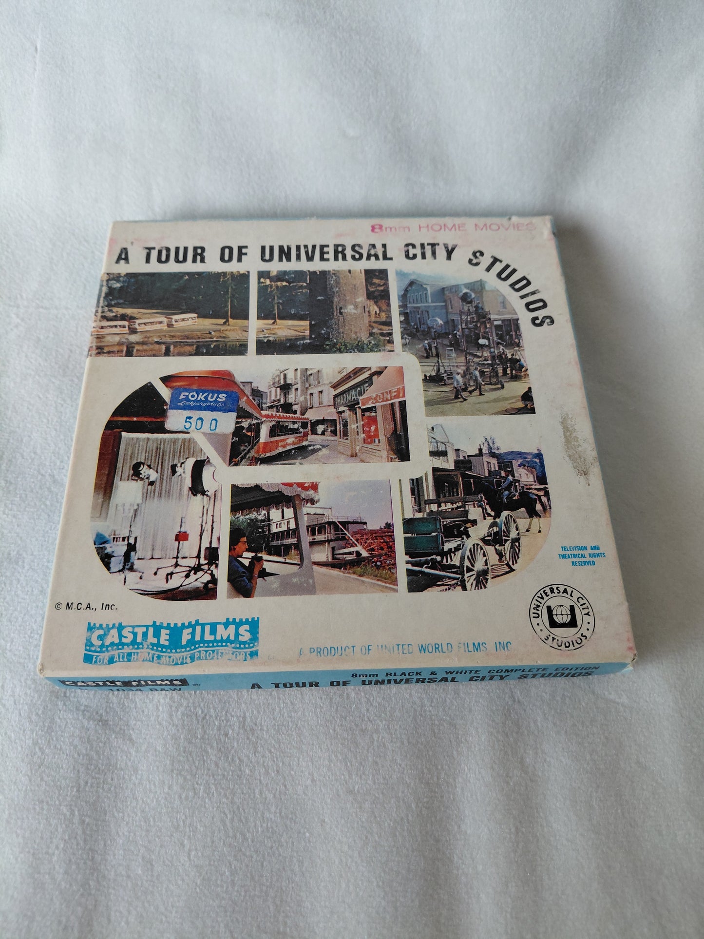 „A Tour of Universal City Studios“ 8 mm kvikmyndafilma, Castle Films