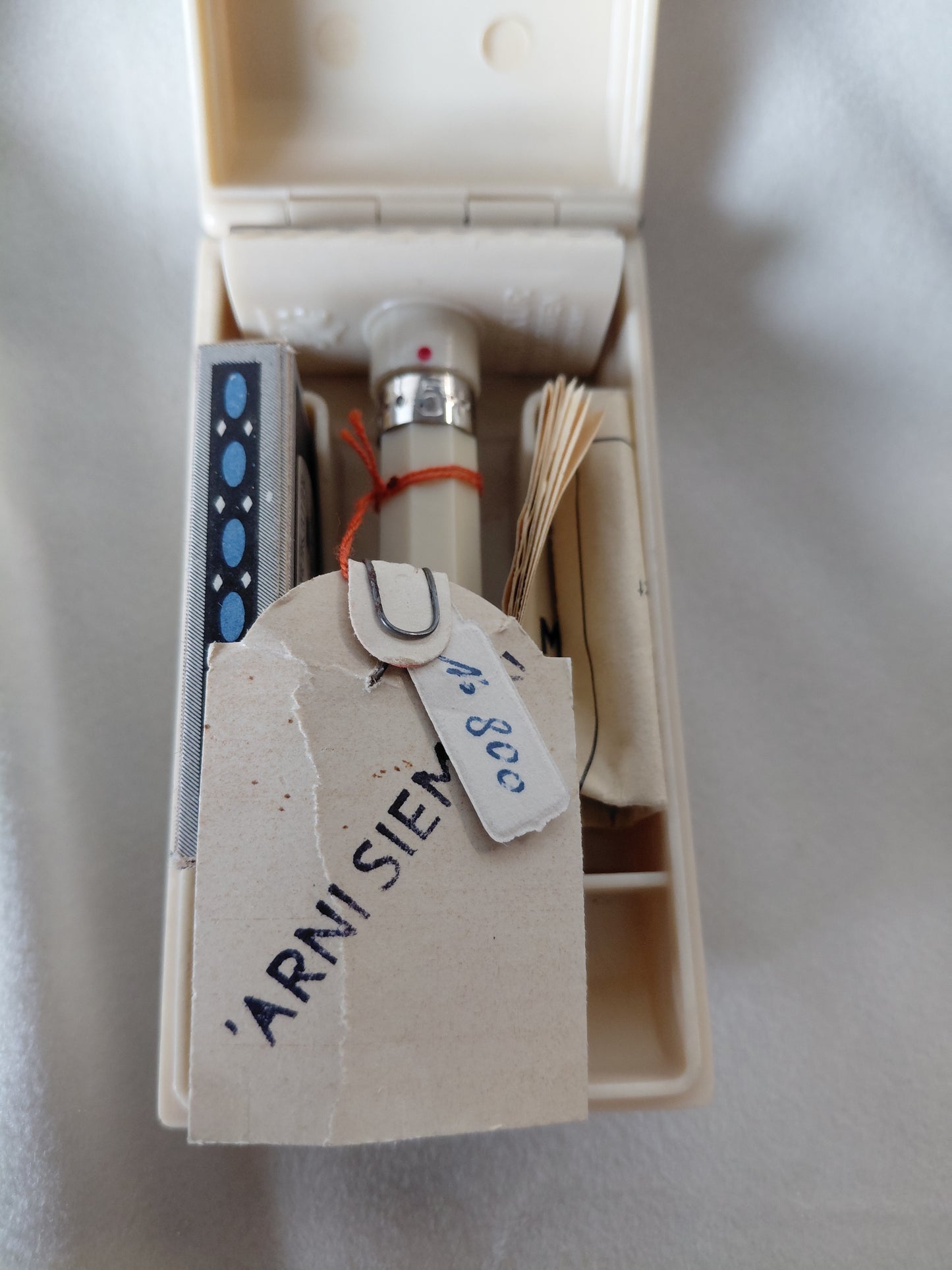 Blautraksturs rakvél Model 800 (1950-1960) ónotað, Merkur Solingen