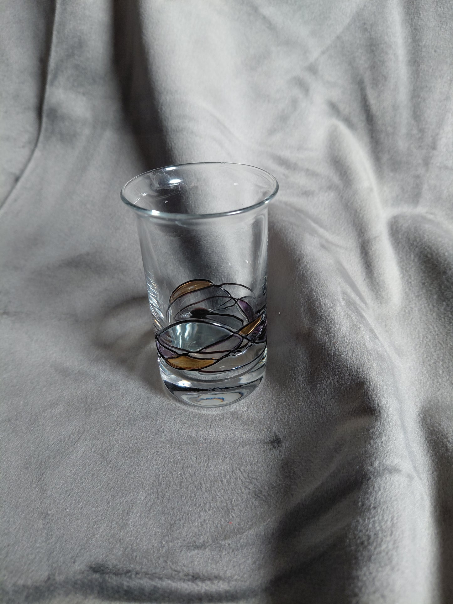 Líkjörs / Skotglas í Tiffany´s stíl (1980s)
