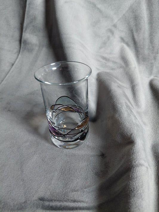 Líkjörs / Skotglas í Tiffany´s stíl (1980s)