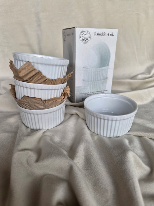 Cremé brulee skálar 4 stk í pakka (ónotað), Stelkompaniet Ramekin