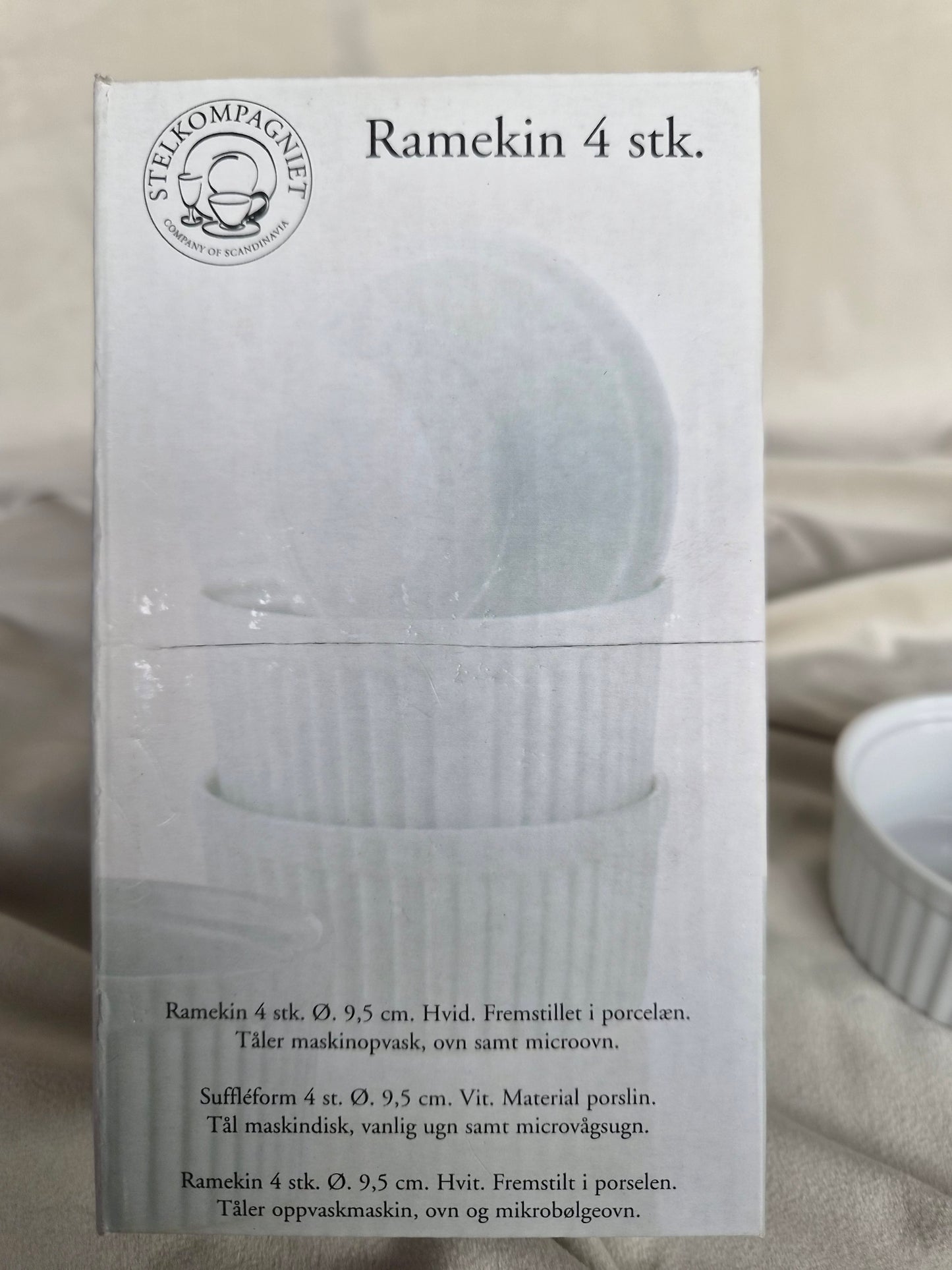 Cremé brulee skálar 4 stk í pakka (ónotað), Stelkompaniet Ramekin
