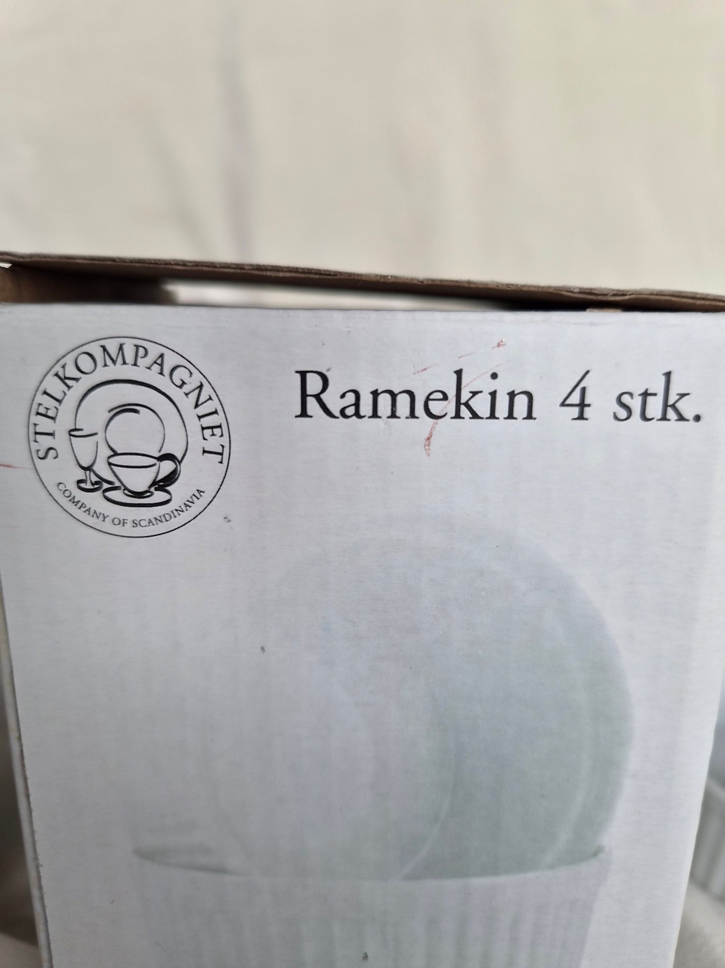 Cremé brulee skálar 4 stk í pakka (ónotað), Stelkompaniet Ramekin