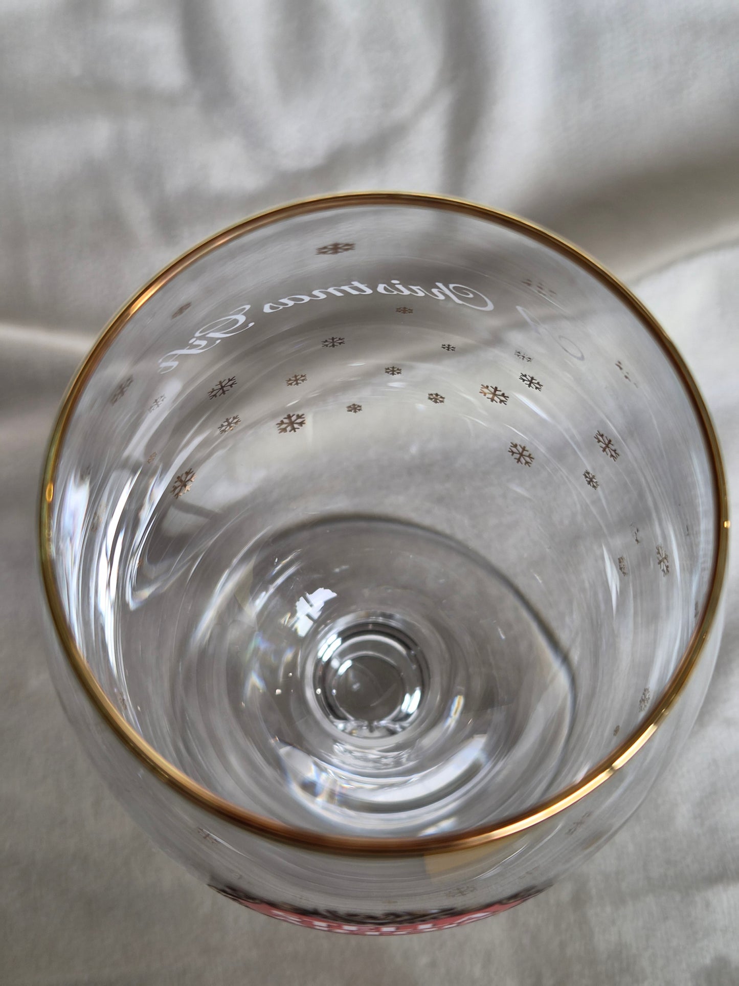 Bjórglas á fæti "Limited-edition Stella Artois Festive/Christmas Chalice glass" 2014-2016, Ritzenhoff