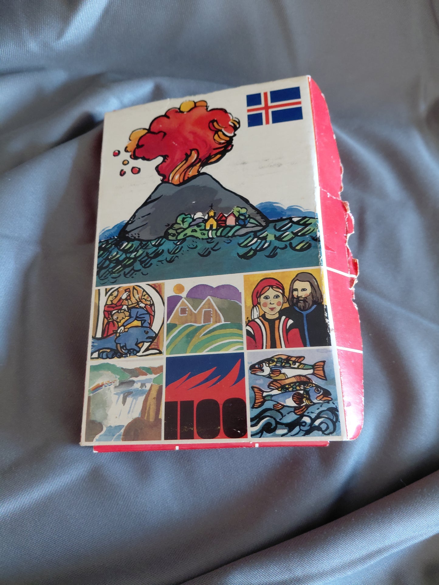 Veggplatti Ellefu hundruð ára afmæli Íslandsbyggðar 874-1974, Bing & Gröndahl