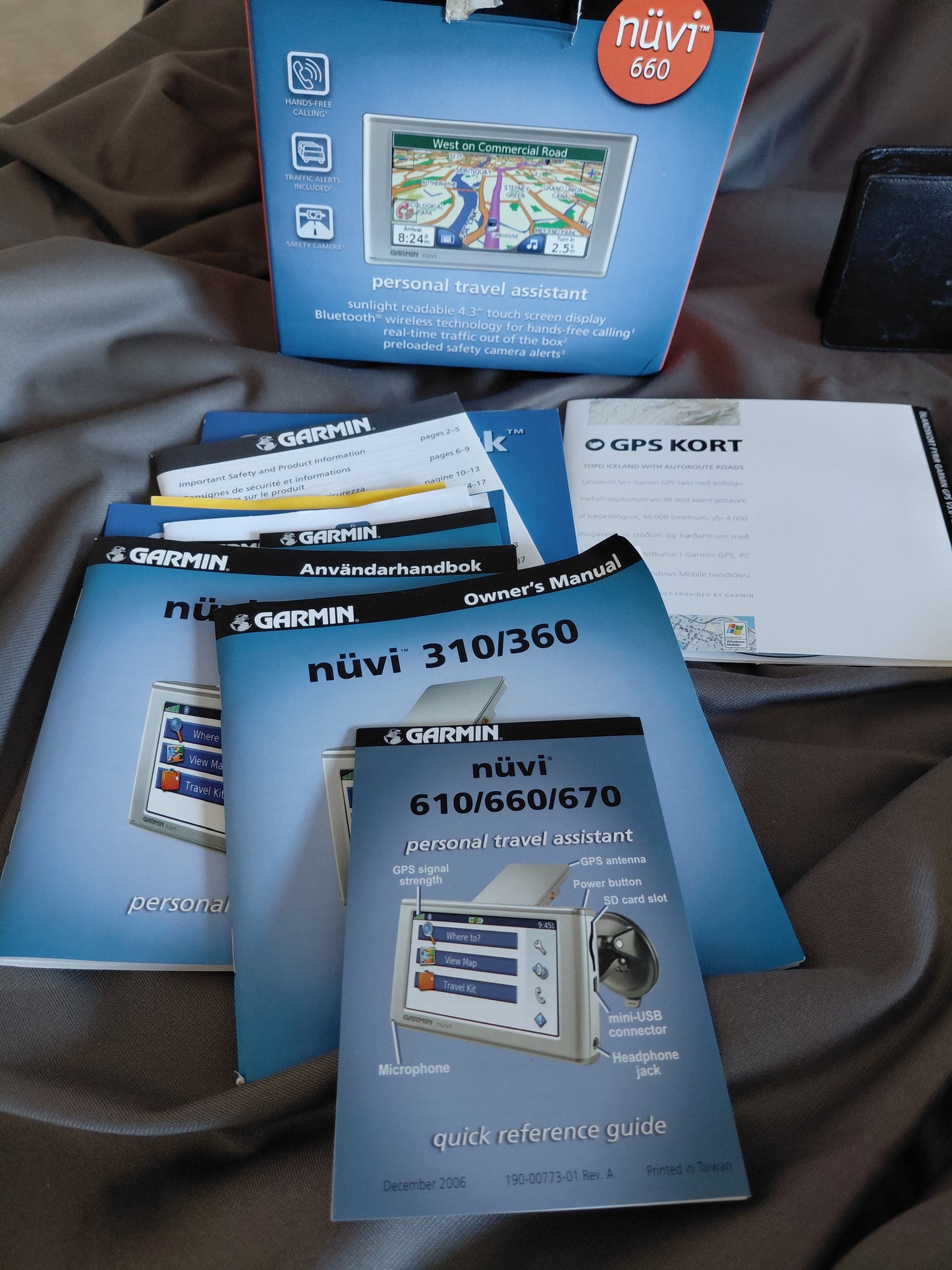 Leiðsögutæki Garmin nüvi 660, Garmin