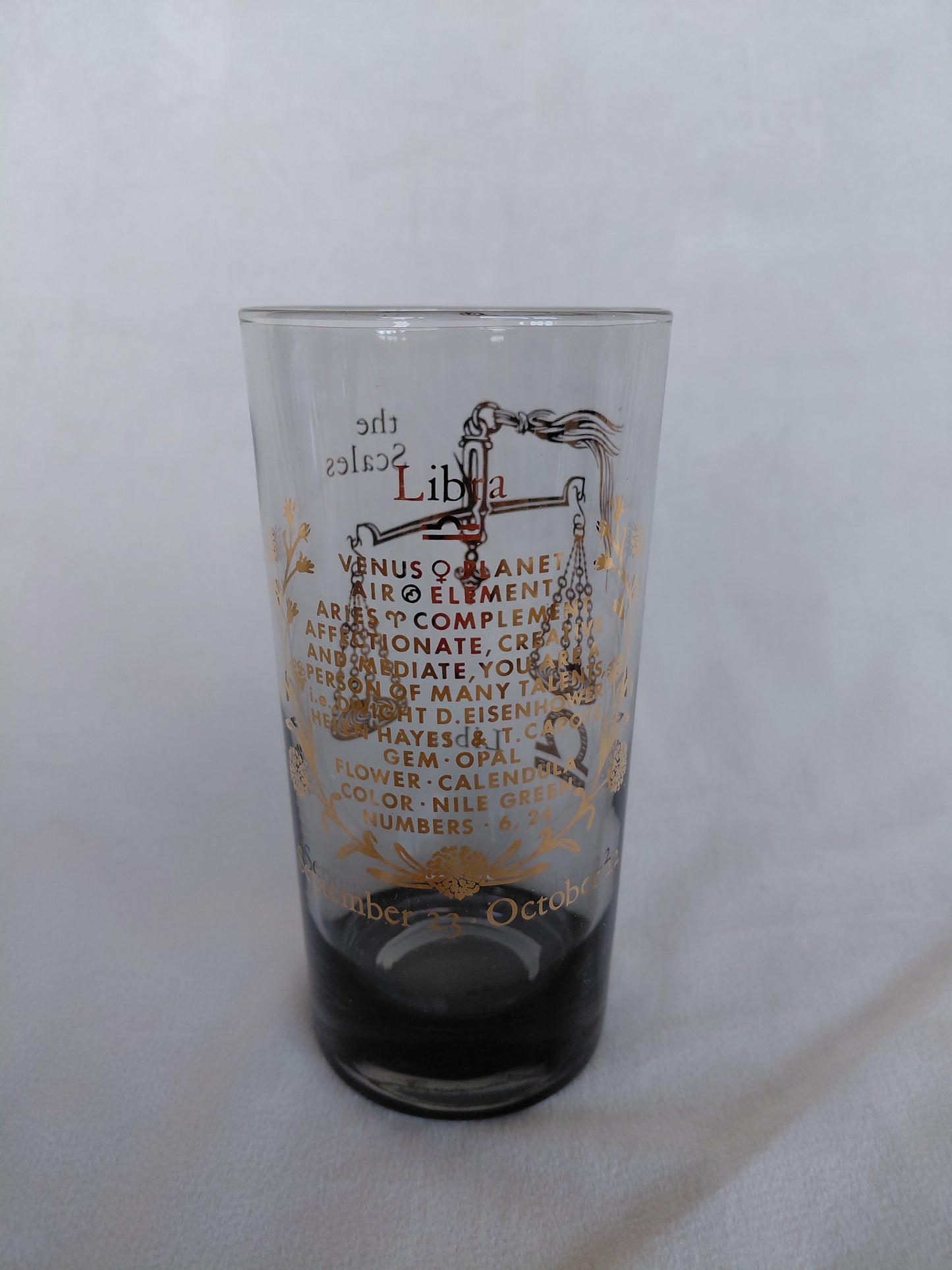 Vintage stjörnukerkjaglas Vog (1970s), Federal Glass Company