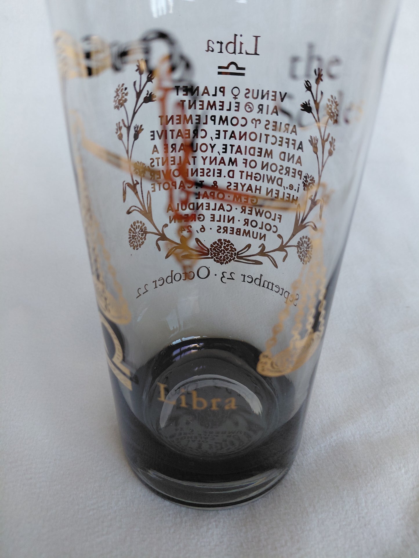 Vintage stjörnukerkjaglas Vog (1970s), Federal Glass Company