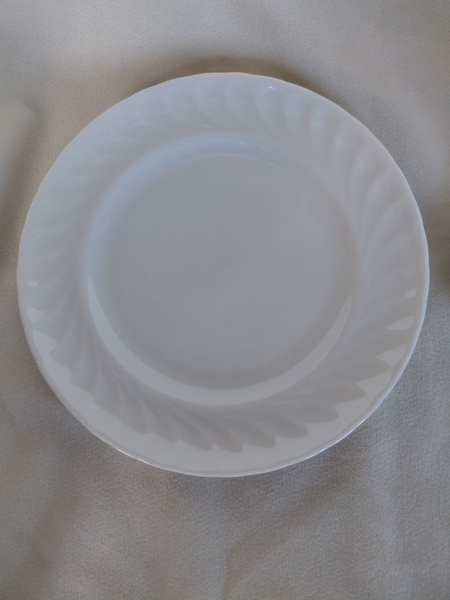 Vintage kaffibollar, undirskál & hliðardiskar Swirl design (1960-1980) - Parið selst stakt, Porcelana Quinta Nova