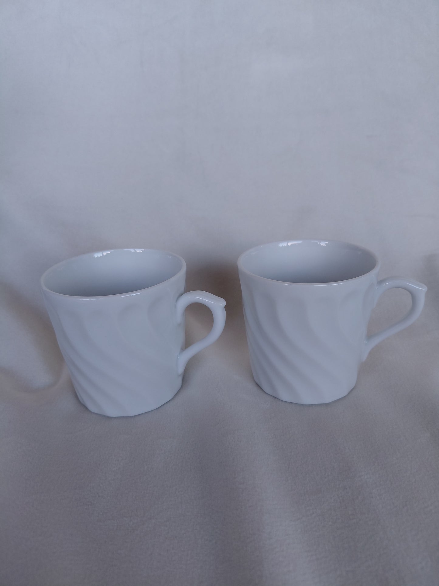 Vintage kaffibolli stakur - Swirl design (1960-1980), Porcelana Quinta Nova