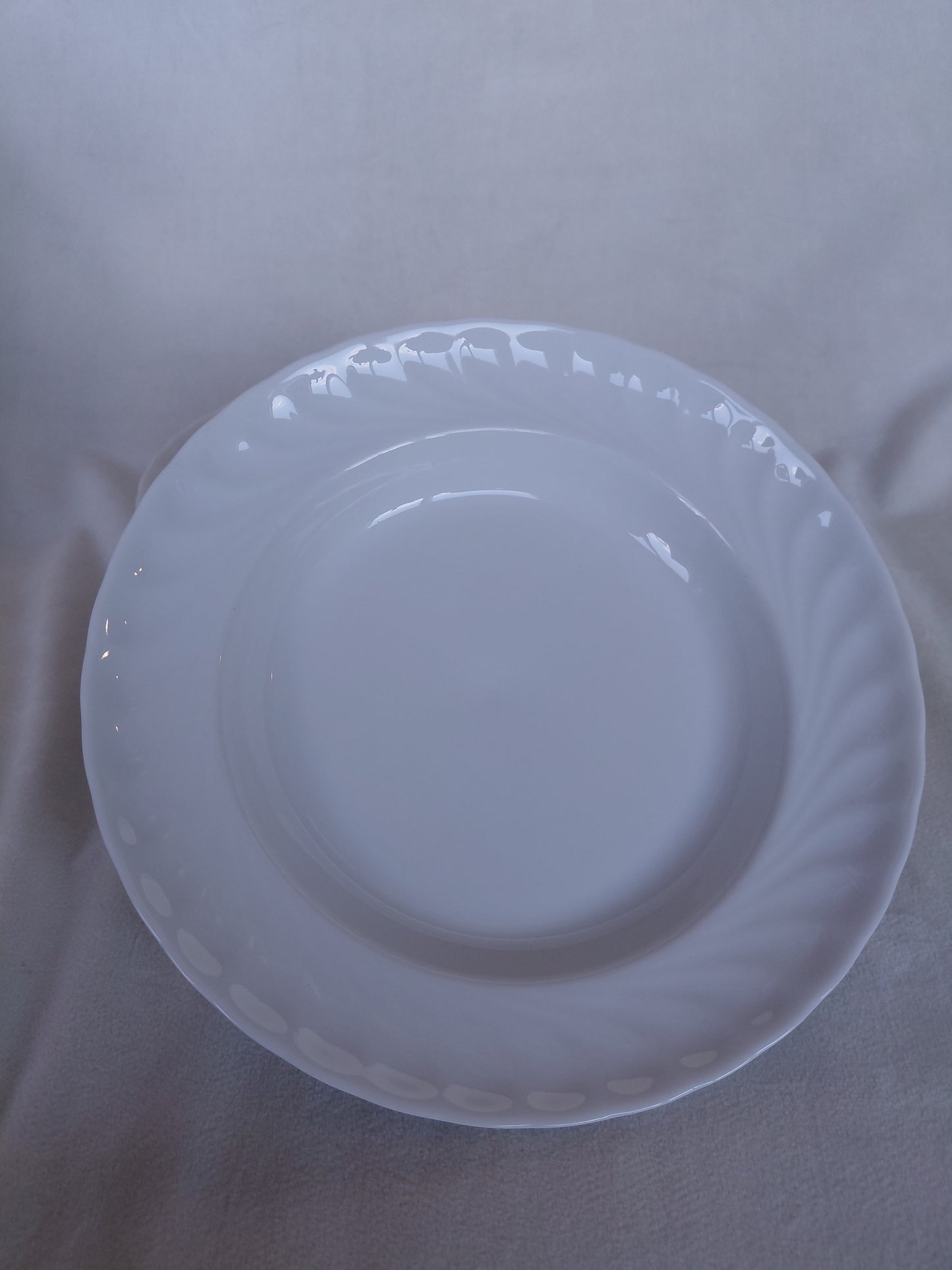 Vintage súpudiskar Swirl design (1960-1980) - Seljast stakir, Porcelana Quinta Nova