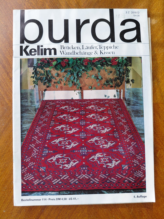 Útsaumsuppskriftir  (2018), Burda
